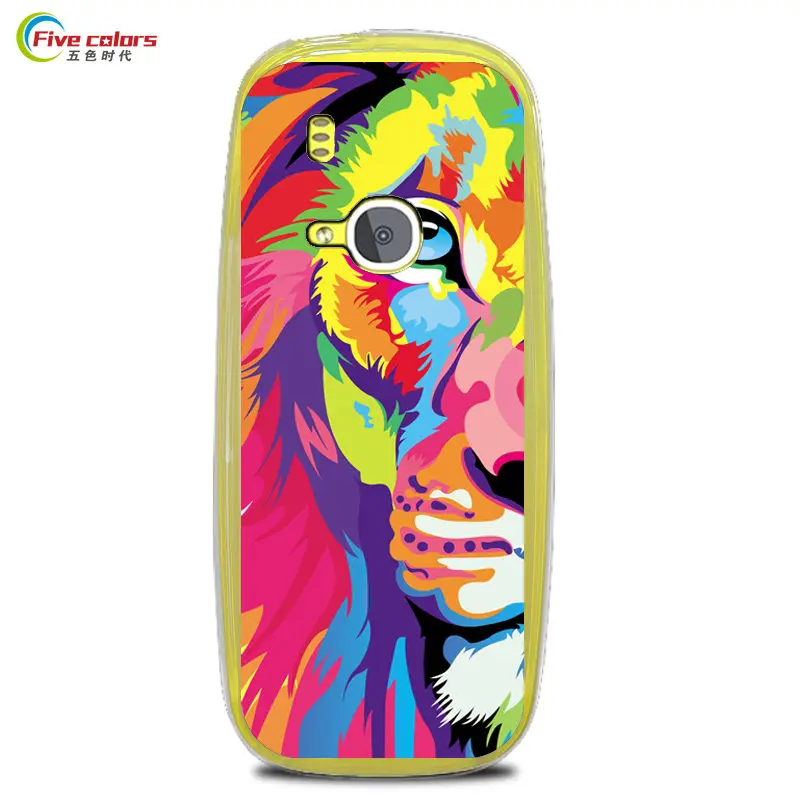 

New Cartoon Painting Phone Case For NOKIA 3310 High Quality Luxury Silicone TPU phone Cover Cases For Nokia 3310 2017 Coque Capa