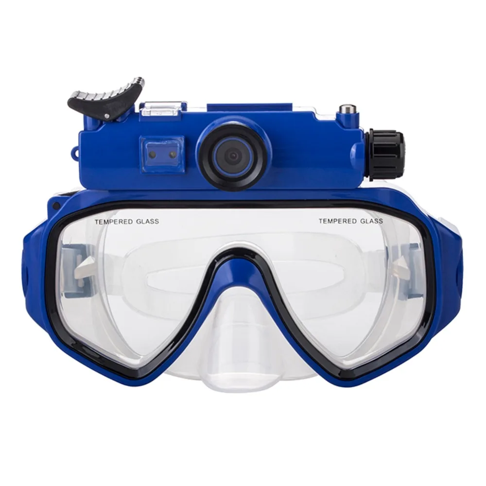 

Hot Sale New Camera Mask Scuba Diving Mask 2018 New Swimming Snorkel Masks Anti Fog Full Face Snorkeling Anti-skid Ring Earplugs