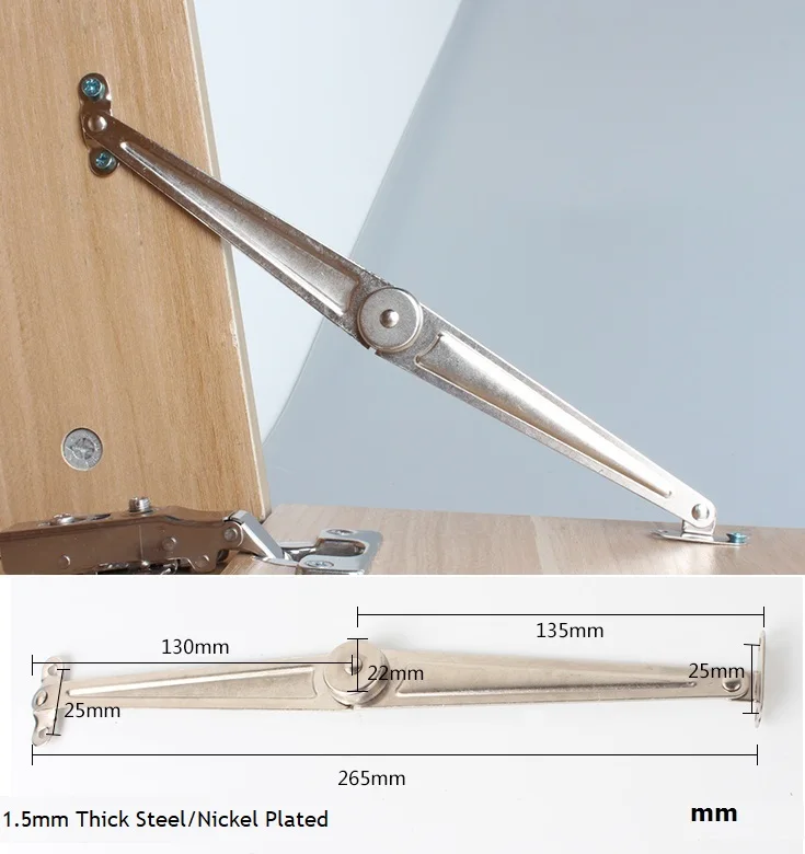 Gas Springs Slow Down Drop Leaf,Metal Cabinet Door Hinge Decor Support Stay