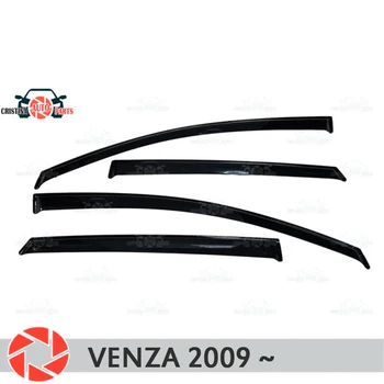 

Window deflector for Toyota Venza 2009~ rain deflector dirt protection car styling decoration accessories molding