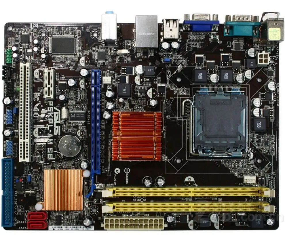 Материнская плата LGA775 для ASUS оригинальная б/у настольного ПК G31 775 DDR2 USB2.0 SATA2 |