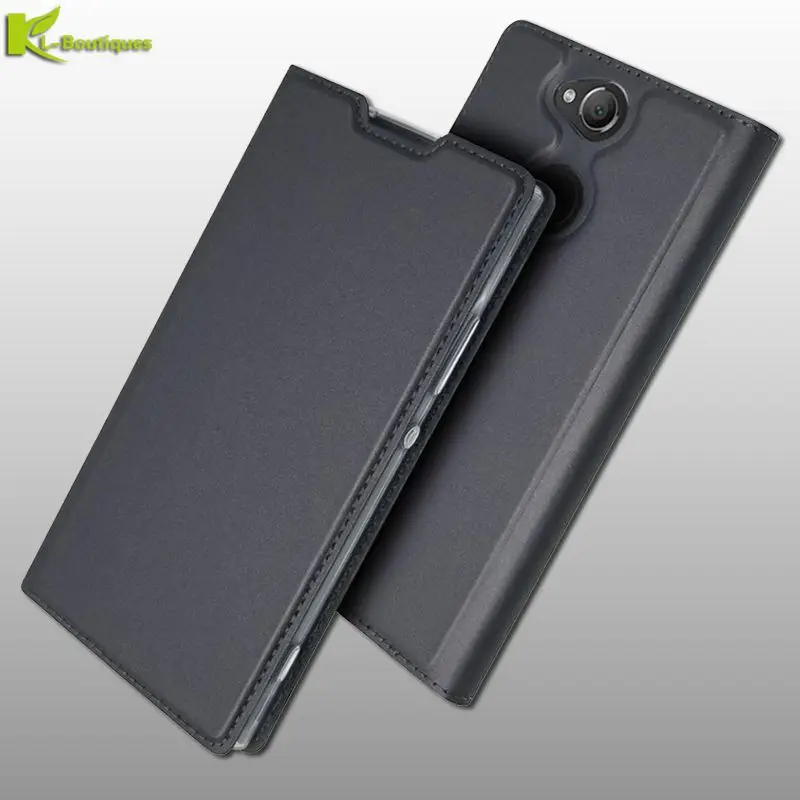 

on For Coque Sony Xperia Z5 L1 L2 XA XA1 Ultra XA2 Plus XZ2 XZ Premium XZ1 Compact Cover Luxury Wallet Magnet Flip Leather Cases