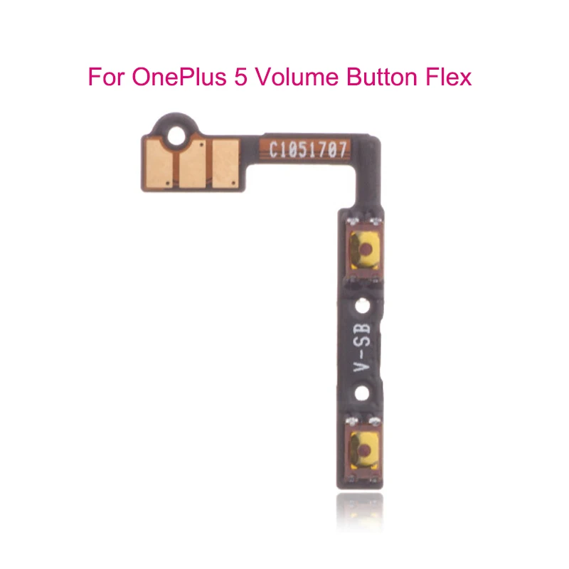 Witrigs Power Button Volume Button Flex Cable For OnePlus 33T 5 5T 6 6T 7 Pro Mute Volume Key Connector Ribbon Replacement (5)