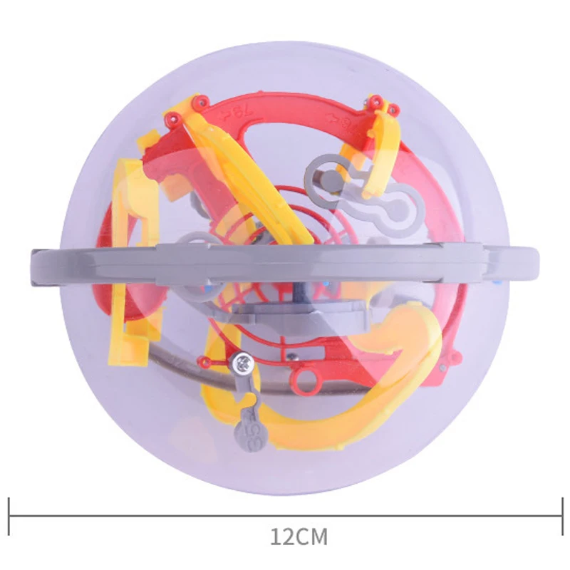 YETAA 3D волшебный лабиринт шар Интеллектуальный лабиринт мяч Ранние развивающие детские игрушки стереоскопический лабиринт прокатный шар головоломка игра игрушки