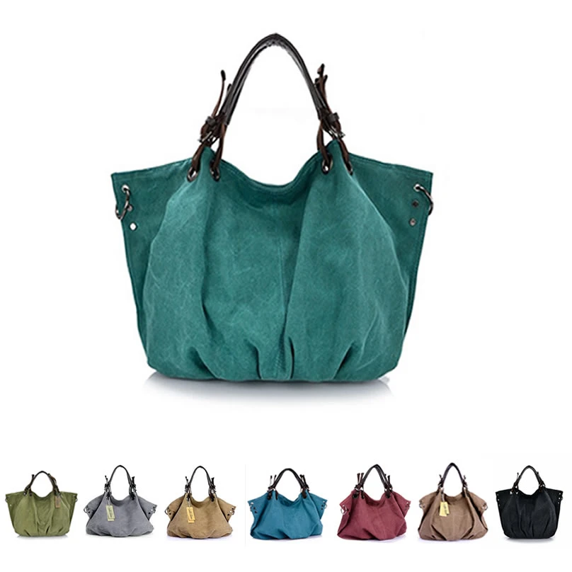 Journey Collection Canvas Handbag In 8 Colors