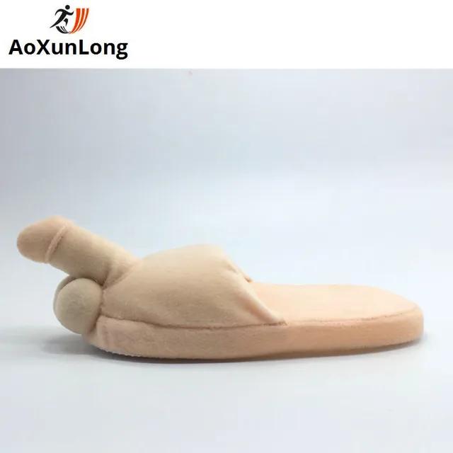 Spring New Slippers Women Fun Penis Home Slippers Yellow Skin Flip Flop Indoor Flat Shoes Woman Size 34-38 Unicorn Slippers Home