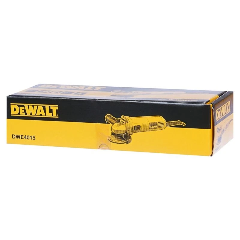 Машина шлифовальная угловая DeWalt DWE4015 (Мощность 730Вт, 10000 об/мин, поворотная рукоятка)