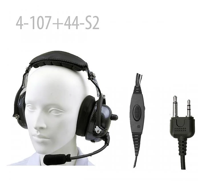 

Carbon Fiber Pattern Heavy duty Noise Cancelling Headset for SP130 SP120 SP130 SPI140 SP300 75-785 75440 GTX-200 GTX-250 GTX-300