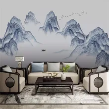 New Ink Artistry Landscape Water Wall Professional Production Mural Factory Wholesale Wallpaper Mural Poster Photo Wall New Ink Artistry Landscape Water Wall Professional Production Mural Factory Wholesale Wallpaper Mural Poster Photo Wall