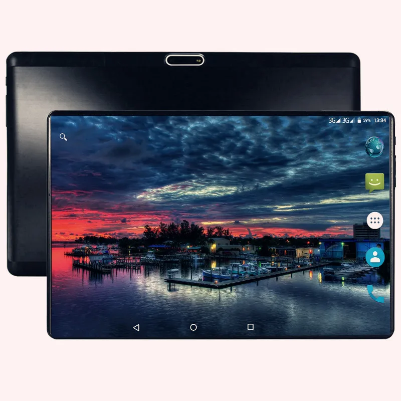 

S119 New 10 inch tablet Android 9.0 Octa Core 6GB RAM 64GB ROM 8 Cores 1280*800 IPS 2.5D Glass Screen GPS Tablets 10.1 Gifts