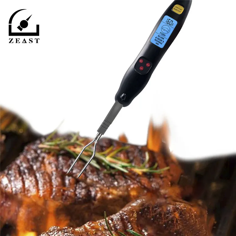 CH 206 LCD Digital Display BBQ Electronic Meat Thermometer Digital