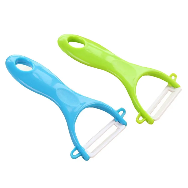 YIBO Multi-color ceramic fruit and vegetable peeler Apple cucumber various fruits vegetables easily peeled small helper | Дом и сад
