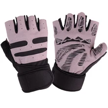 New Arrival Gym Gloves Wrist Sports font b Fitness b font Gloves Half Finger Breathable Anti