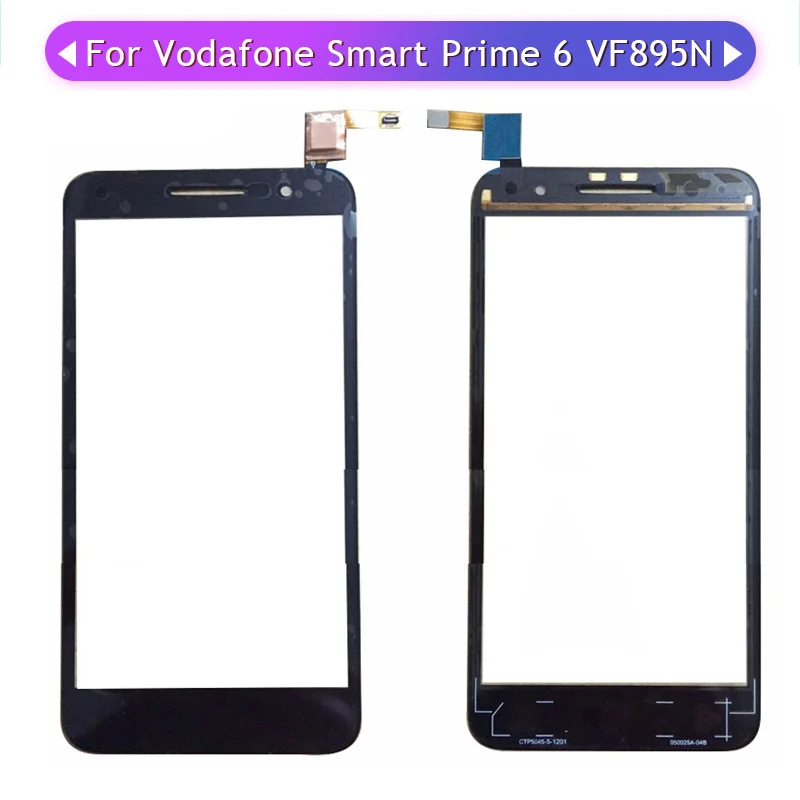 5 шт. экран для Vodafone Smart prime 6 VF895N сенсорный сенсорная стеклянная панель дигитайзер
