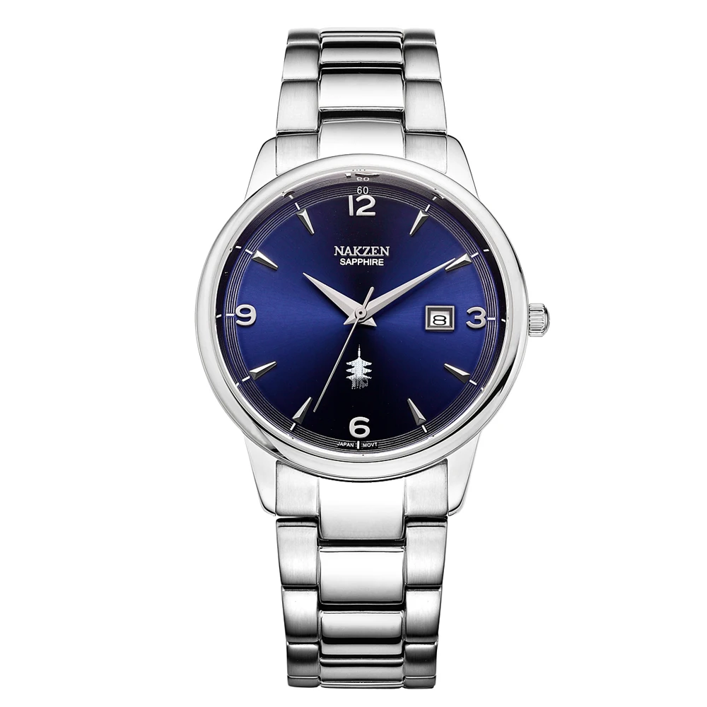 NAKZEN классические наручные часы бренд роскошные кварцевые мужские часы водонепроницаемые часы мужские повседневный спортивный крутой подарок подарок Relogio Masculino