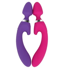 Женские мини платной вращения Dual AV вибратор G-Spot Массажер для взрослых секс-игрушки