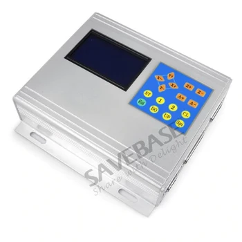 

SAVEBASE CNC Standard TB6600HG 4 Axis Stepper Driver Board Set With Aluminum Box 0.2A-0.5A for Nema17/23/24 Stepper Motor