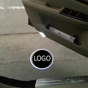 

JingXiangFeng 2 pcs Case For GMC For Renault Car Door Welcome Light Car LED Laser Logo Ghost Shadow Light Warning lights