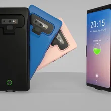 7000 мАч батарея чехол зарядное устройство чехол для samsung Galaxy Note9 Расширенный переносной корпус питания зарядки