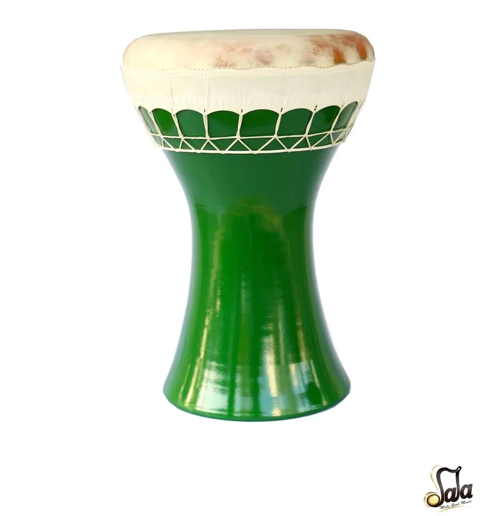 

Professional Solo Clay Darbuka Ceramic Dohola Doumbek KIK-523