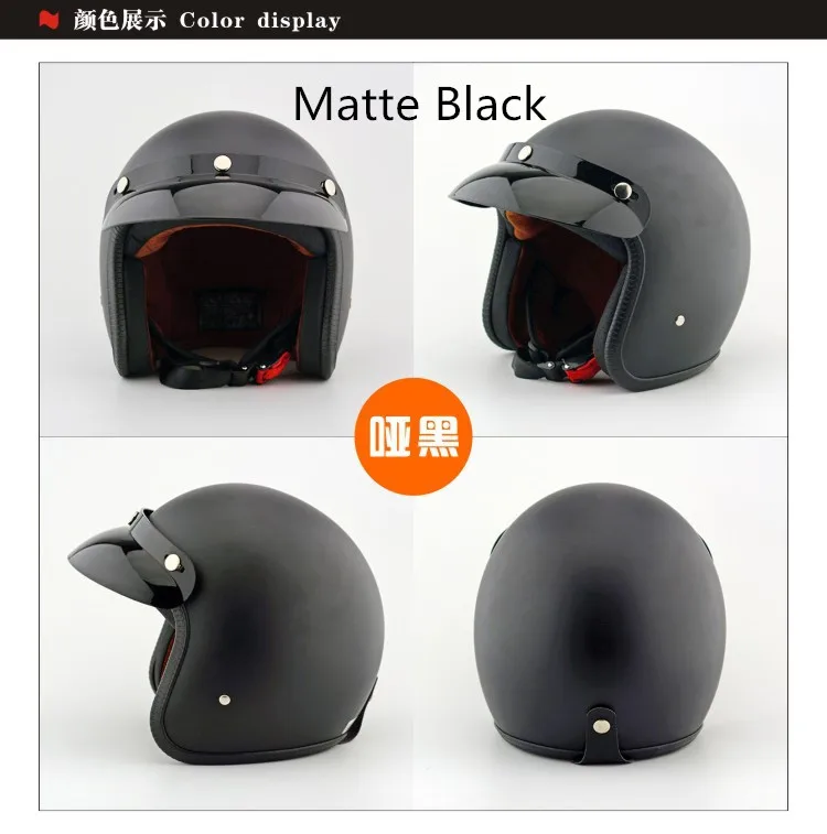 moto rcycle шлем jet винтажный шлем с открытым лицом Ретро 3 casco moto capacete Ретро moto cross moto rcycle DOT approved