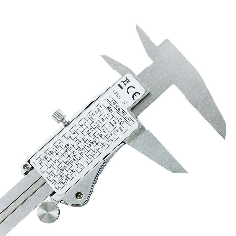 Цифровой промышленный штангенциркуль IP54 0-150 мм/0,01 нержавеющая сталь Электронный штангенциркуль метрические дюймовые измерительные инструменты