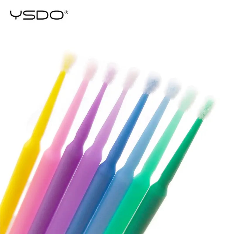 100 PCS Disposable  makeup applicator remove tool Cotton Swab Eyelash Extension Tools Mascara Applicator Brush lashes extension