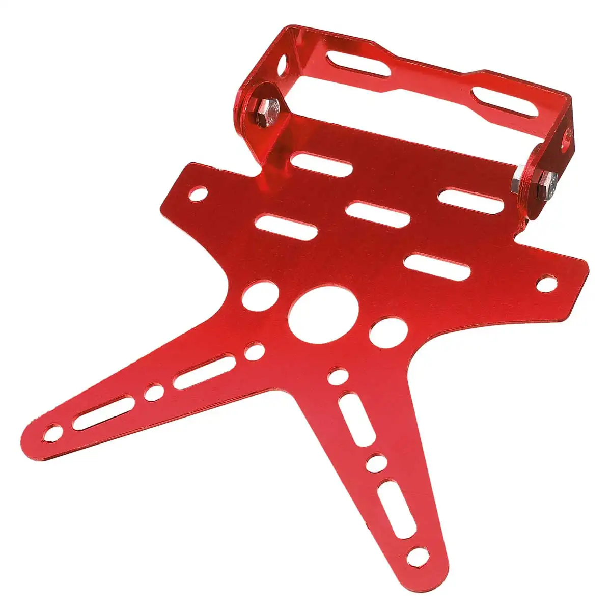 

Motorcycle License Plate Holder Mount Bracket Adjusted Registration Number Plate Cover Sticker Aluminum Alloy