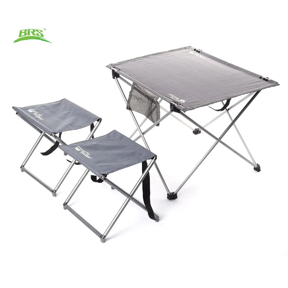 Outdoor Oxford Fabric Ultralight Foldable Table Stools Chairs for