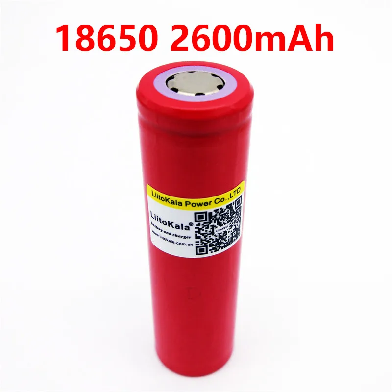 New 100 % Original LiitoKala for liitokala 18650 2600mAh li ion ...