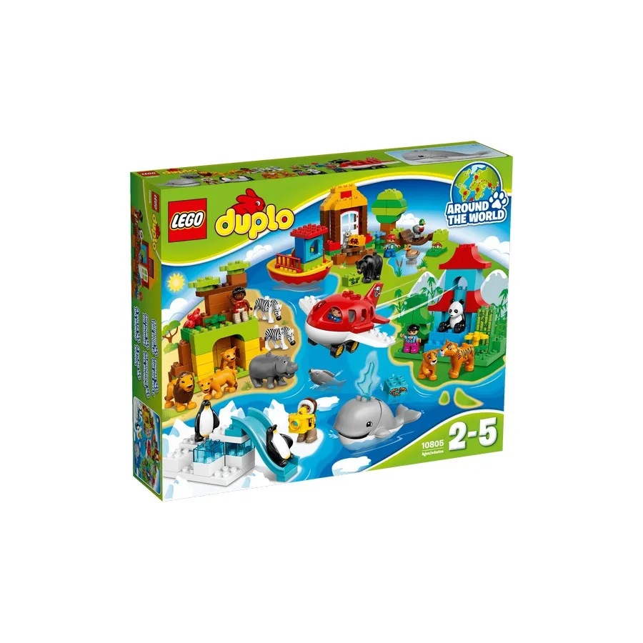 Конструктор LEGO DUPLO Вокруг света: В мире животных 10805-L | Игрушки и хобби