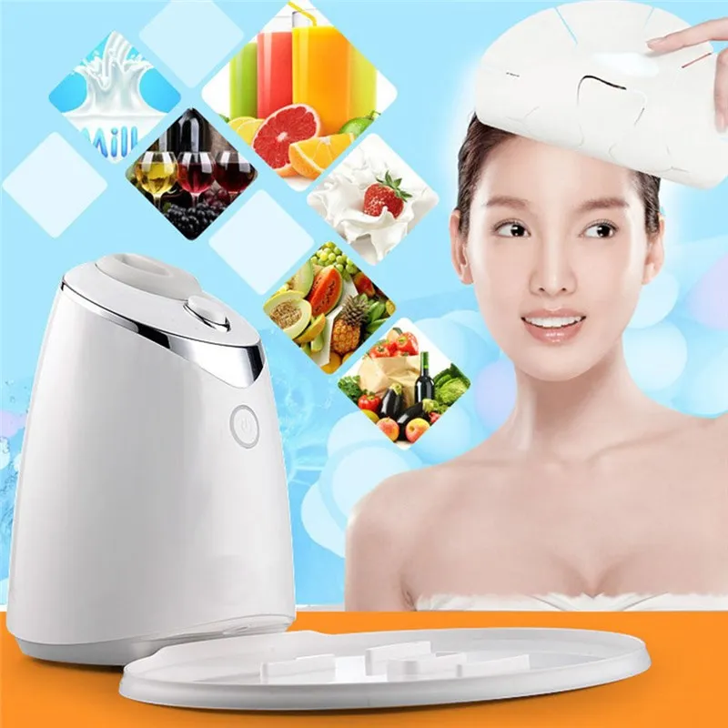 

Automatic Face Mask Machine Fruit Facial Mask Maker DIY Natural Vegetable Mask With Collagen English Voice Beauty Machine
