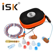 2018 New Original ISK SEM8 3.5mm In Ear Earphone DJ Headset Heavy Bass Music HIFI Earbuds fone de ouvido FOR IPHONE7 XIAOMI