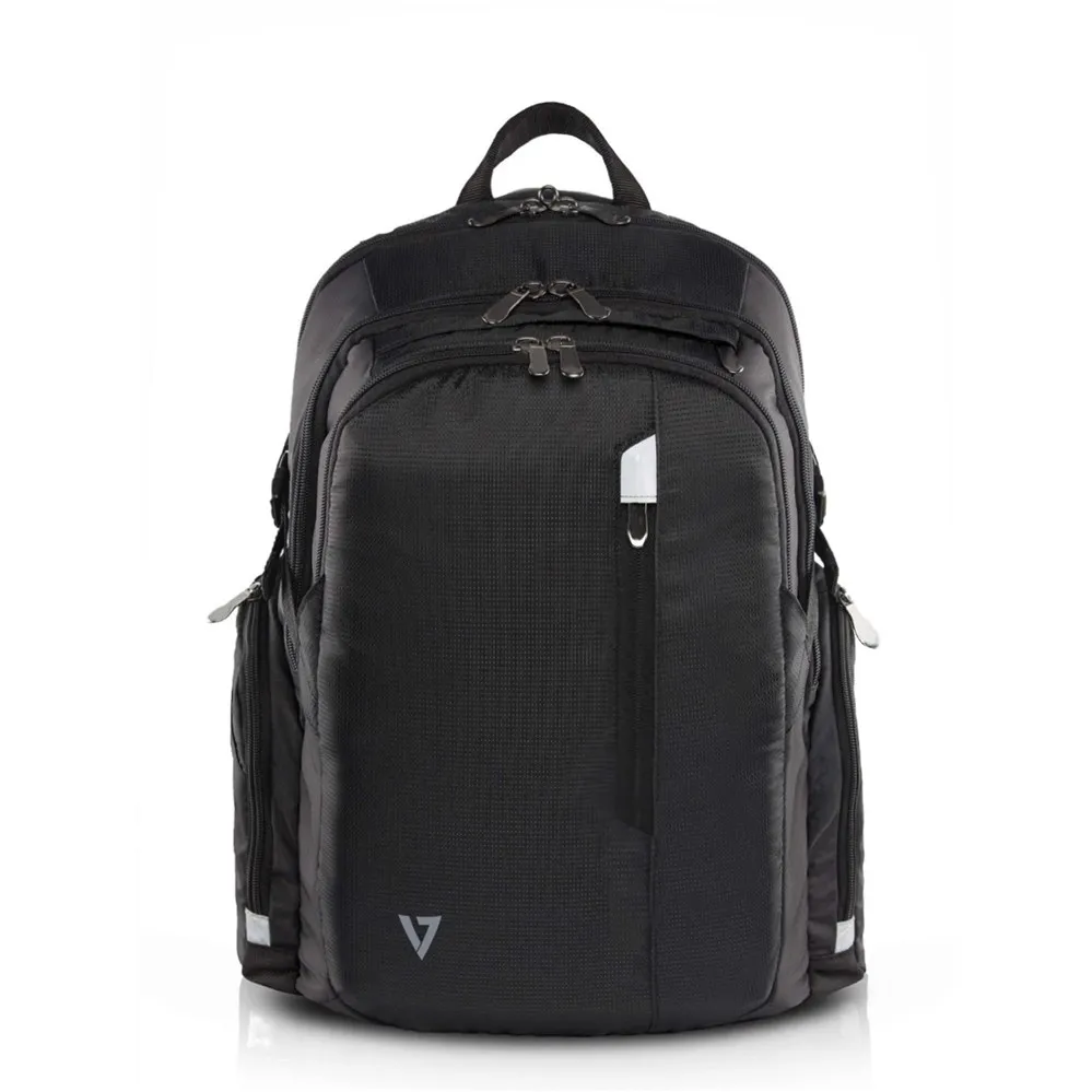 

V7 J153401, Polyester, Black, 40.6 cm (16"), Front pocket,Side pocket, Zip pocket, iPad Air, iPad Mini, Galaxy Tab 10.1, Ga