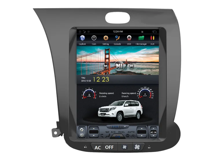 

10.4 Inch PX3 Android 7.1 Car Radio Stereo GPS Headunit For KIA CERATO K3 Car Multimedia Auto Stereo Video Player Ram 2G Rom 32G