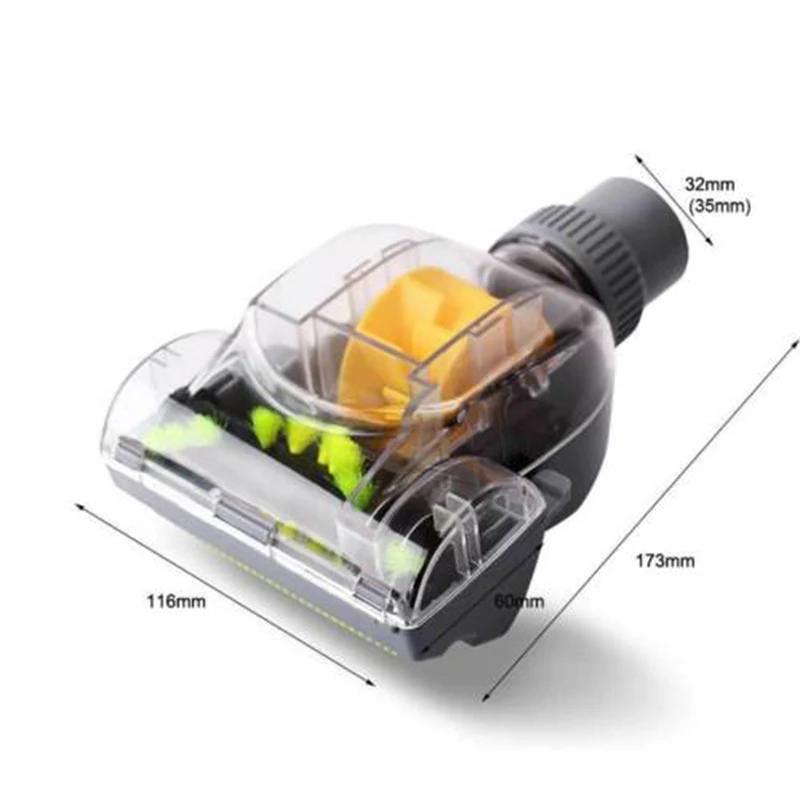 32mm/35mm Universal Vacuum Turbo Brush Head Pet Hair Remover For Hoover