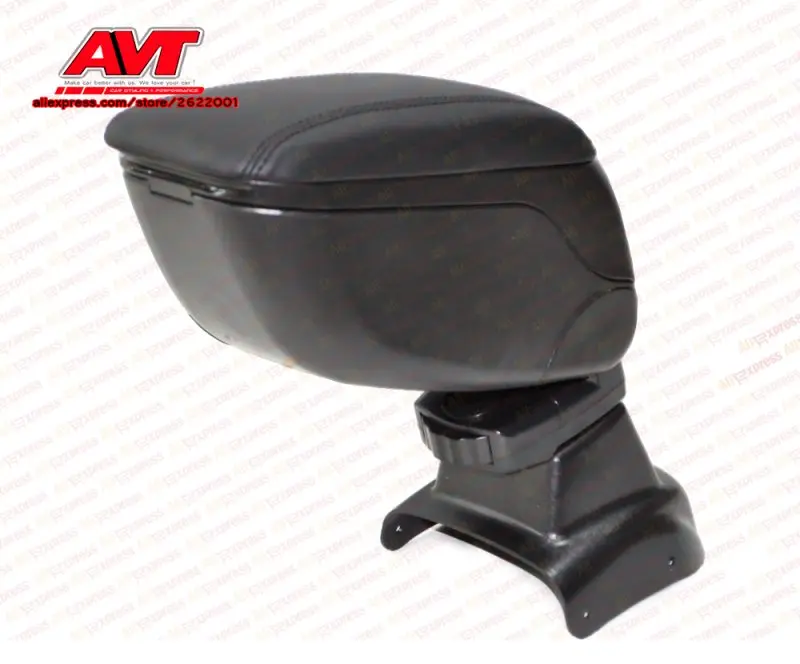Подлокотник для автомобиля Chevrolet Aveo T300 2012 2015 центральный пульт Кожаная Коробка