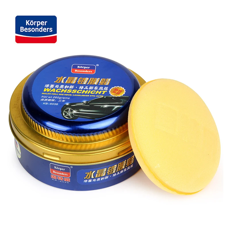 High Quality Car Wax Cystal Plating Set Hard glossy wax layer covering