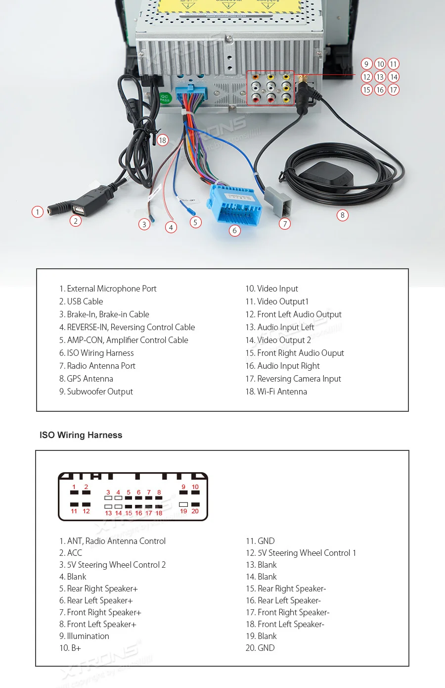 XTRONS " Android 8,1 dvd-плеер автомобиля радио стереосистемы RCA gps навигация для Suzuki Swift 2004 2005 2006 2007 Dzire 2008 2009 2010