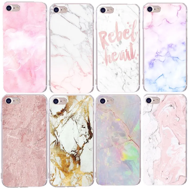 For iPhone 7 Silicone Luxury Case X Soft TPU Back Cover Plain Painting plus 8 6 6s 5 5s se Capa |
