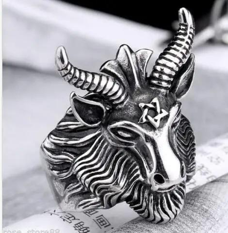 

NEW HOT Fashion selling lion head ring rock punk wind ring tide men tide woman wearing Lion head ring