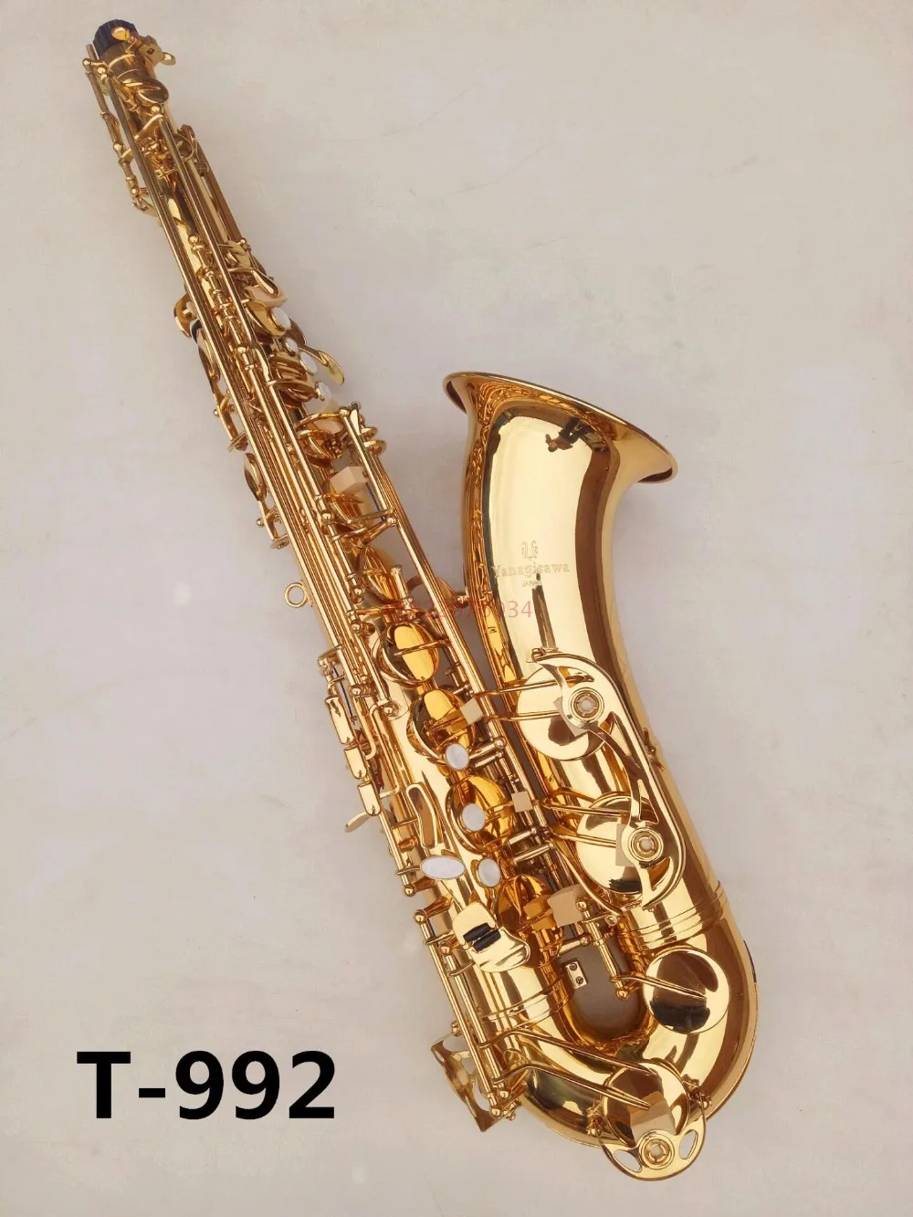 

New Japanese Yanagisawa Tenor Saxophone T-992 BB Tenor Saxophone Lacquered gold playing Musical Instrument Perfect packaging