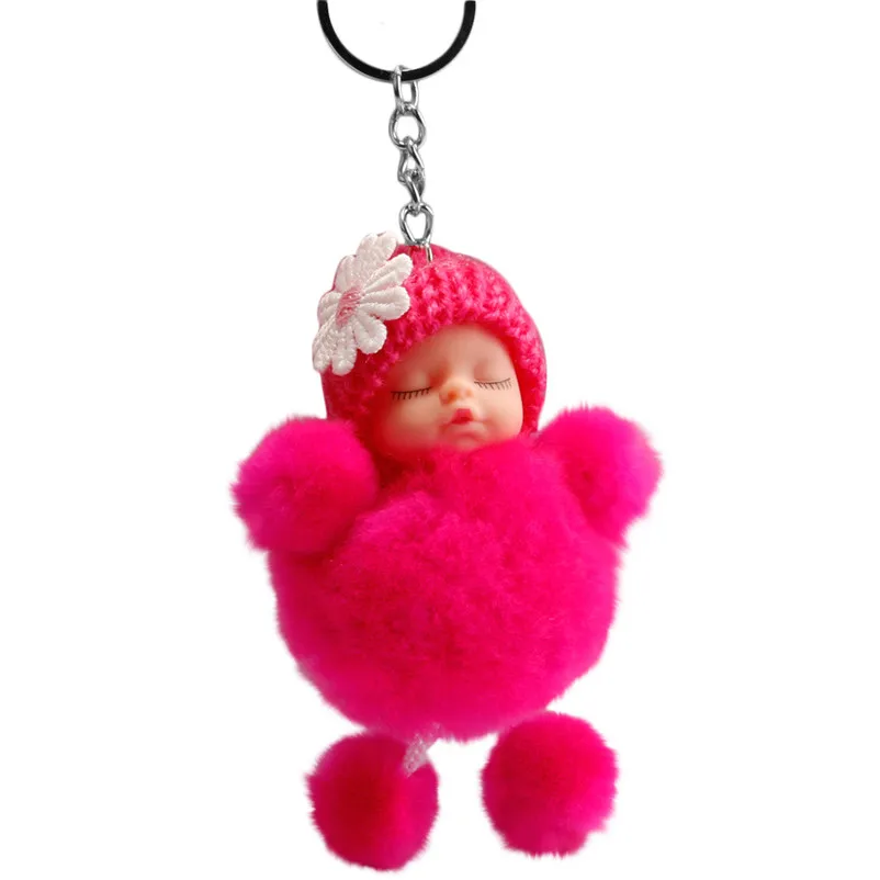 Lindo bebé durmiendo pajarita mullida felpa muñeca kawaii llavero clave anillo mini juguete juegos didacticos infantiles 3no16 Lindo bebé durmiendo pajarita mullida felpa muñeca kawaii llavero clave anillo mini juguete juegos didacticos infantiles 3no16