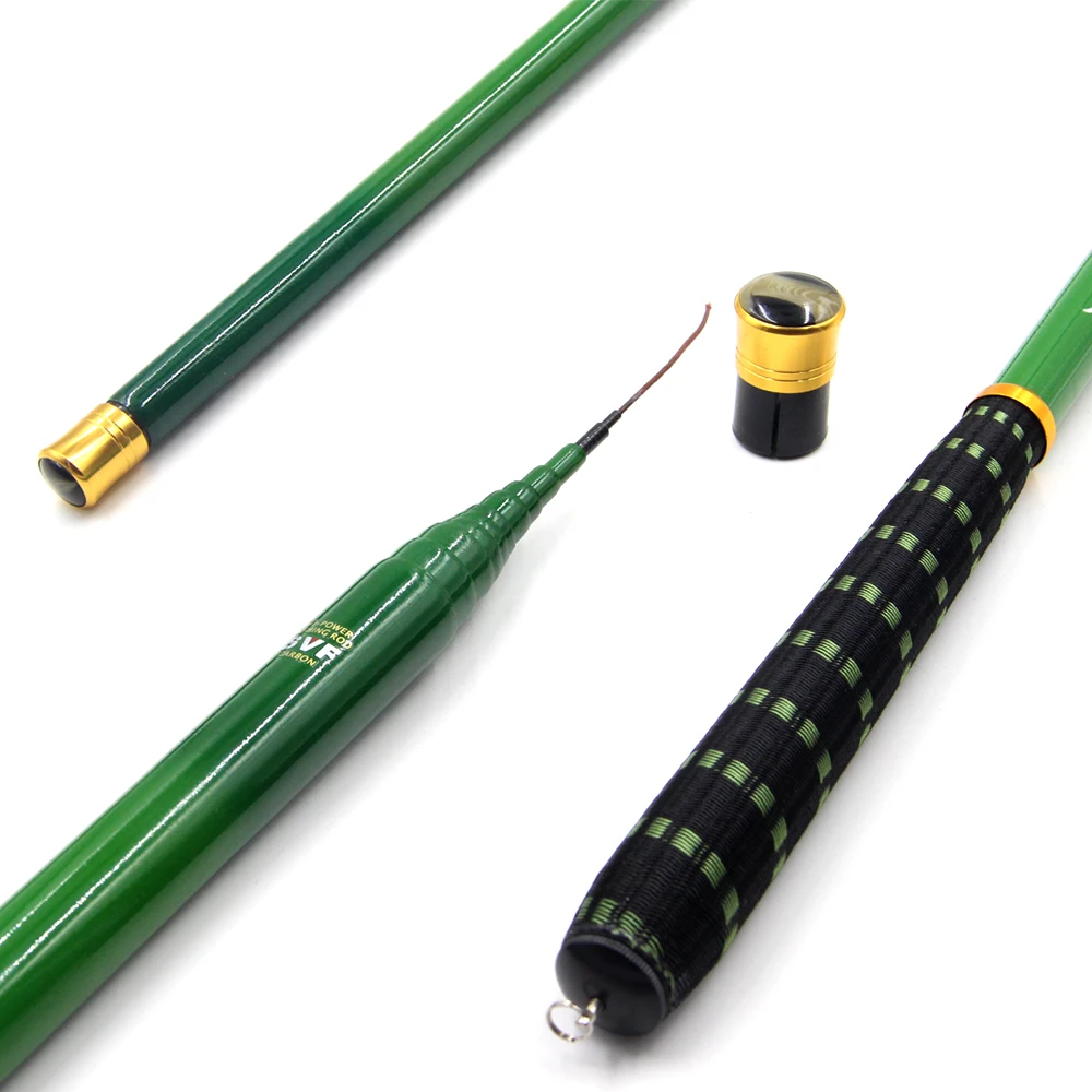 Carbon Fiber Fishing Rods Hard Streams Pole Ultra light Telescopic Carp