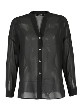 

Semi sheer long sleeve Shirt