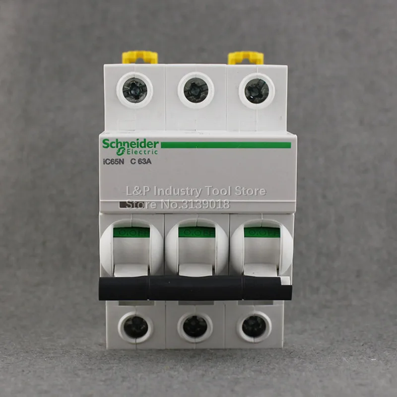 100% New Original Schneider IC65N 3P C63A A9F18363 Vacuum