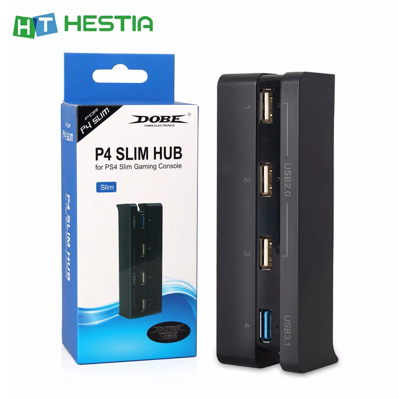 

HESTIA For PS4 Slim Game Console Cooling Fan Temperature Control For Sony Playstation 4 Slim Hub Gaming Console Cooling Fan