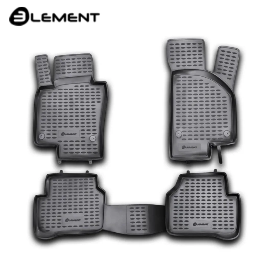 For Volkswagen Passat B6 2005 2010 mats in salon 4 pcs/set Polyurethane