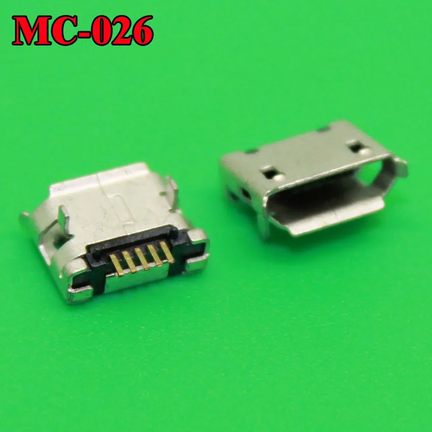 

1x Smartphone tablet pc 5-pin long needle Micro USB Jack connector Charge Socket for Samsung Nokia/Lenovo/OPPO