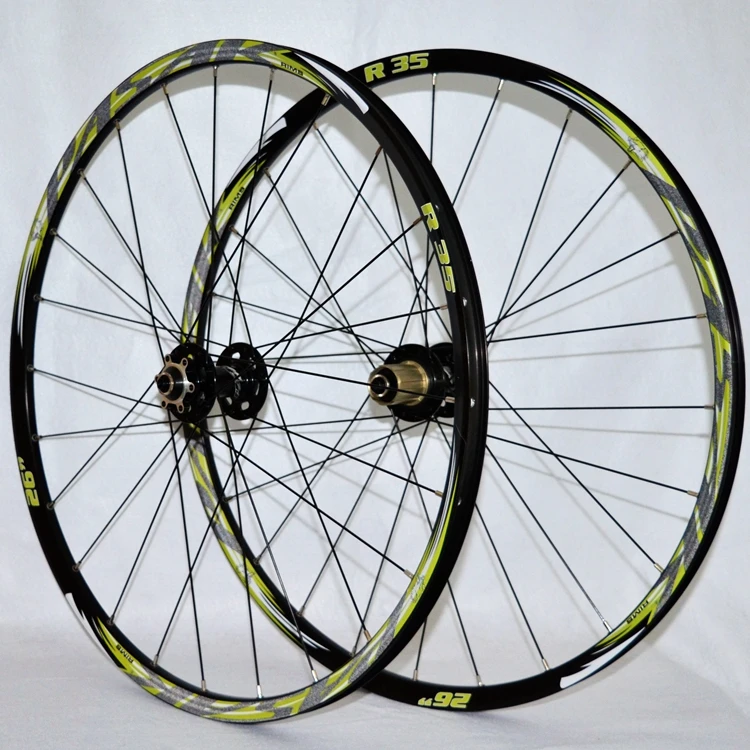 Sale mountain bike bicycle wheel front 2 rear 4 bearing japan hub 24h super smooth wheel wheelset Rim26in 27.5in QR 1580g 31 Sale mountain bike bicycle wheel front 2 rear 4 bearing japan hub 24h super smooth wheel wheelset Rim26in 27.5in QR 1580g 31